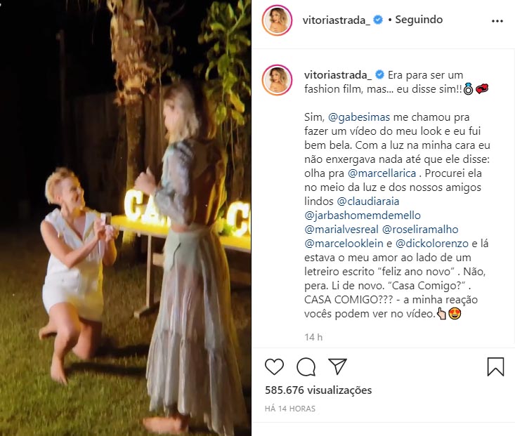 Vitória Strada e Marcella Rica