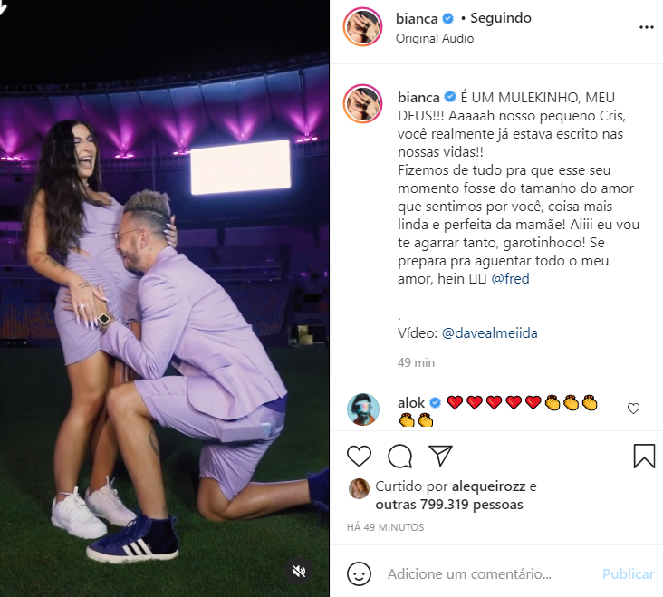 Bianca Andrade e Fred