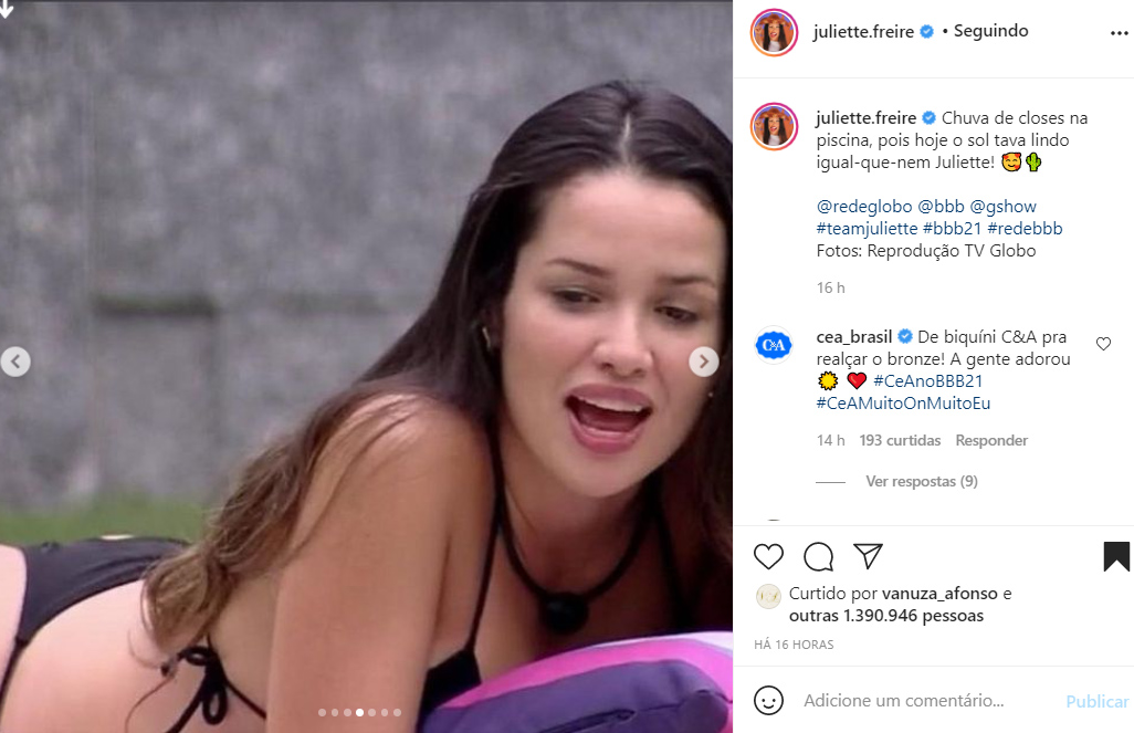 Juliette no BBB21