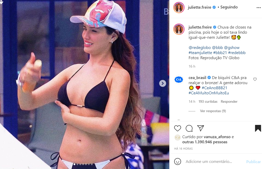 Juliette no BBB21