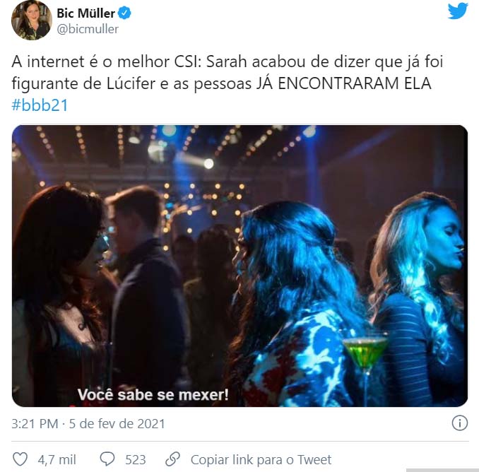 Sarah na série Lúcifer