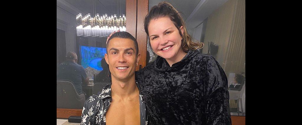 Katia Aveiro e CR7 - reprodução - instagram