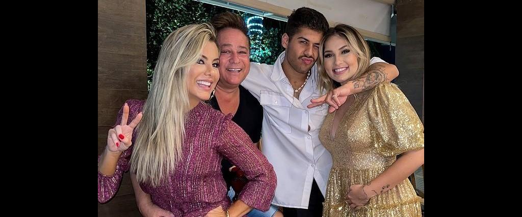 Poliana Rocha, Leonardo, Zé Felipe e Virgínia Fonseca - reprodução - instagram