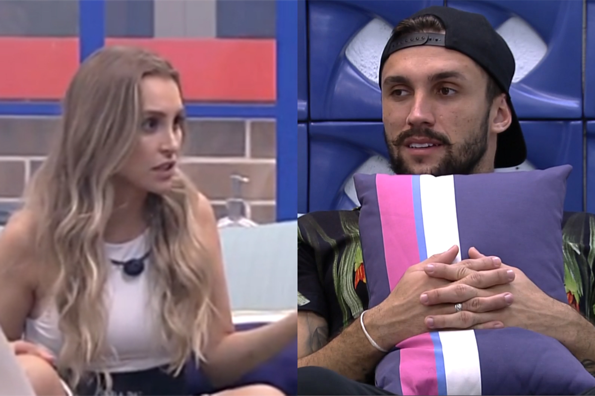 Carla Diaz e Arthur no BBB21