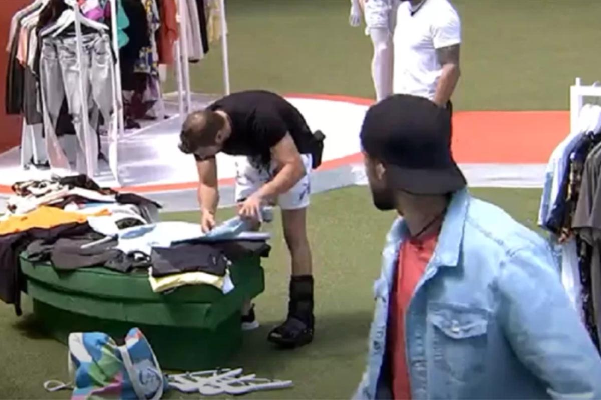 Caio e Arthur no BBB21