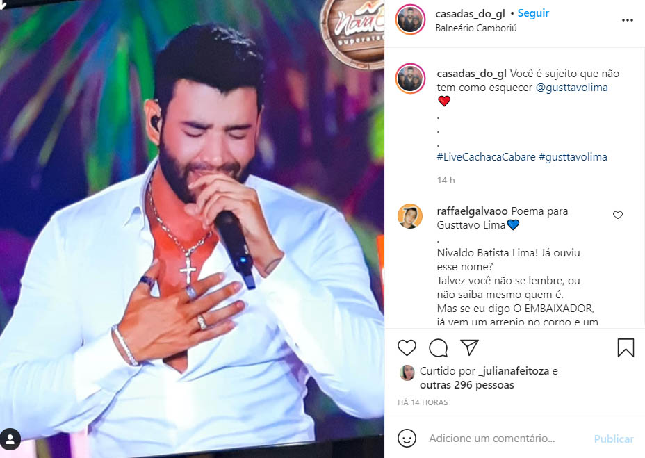 Gusttavo Lima - Crédito: Reprodução / Instagram