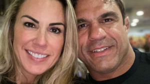Joana Prado e o marido, Vitor Belfort