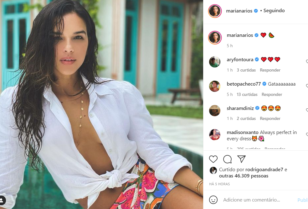 Mariana Rios - Crédito: Reprodução / Instagram