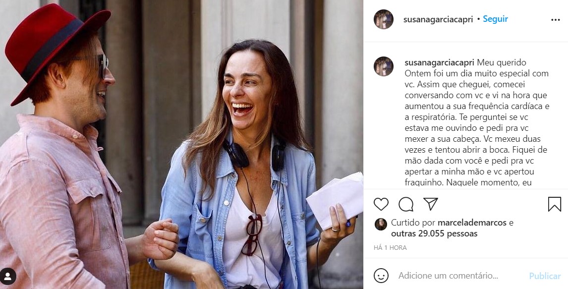 Susana Garcia e Paulo Gustavo - reprodução - instagram