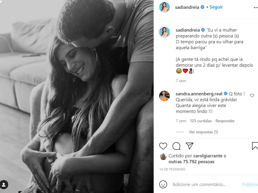 Andréia Sadi dá à luz gêmeos, frutos do casamento com André Rizek - Crédito: Reprodução / Globo