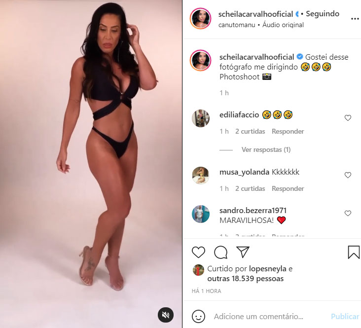 Scheila Carvalho - Crédito: Reprodução / Instagram