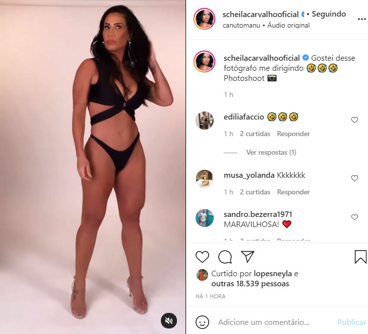 Scheila Carvalho - Crédito: Reprodução / Instagram