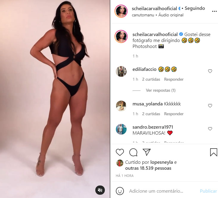 Scheila Carvalho - Crédito: Reprodução / Instagram