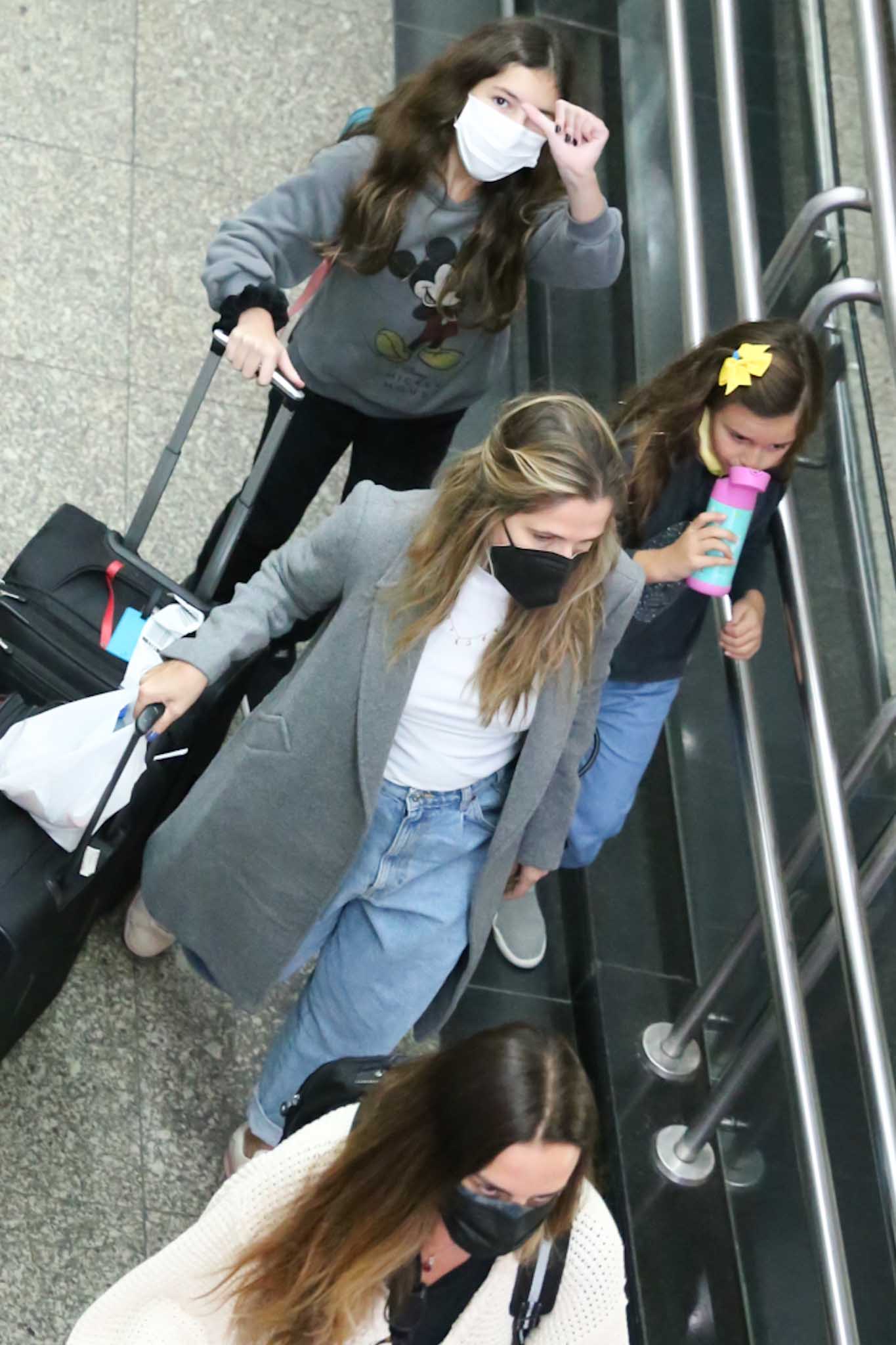 Ingrid Guimarães em aeroporto de São Paulo - Crédito: AgNews