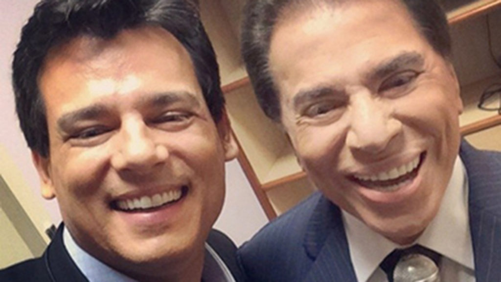 Celso Portiolli e Silvio Santos - Crédito: Reprodução / Instagram