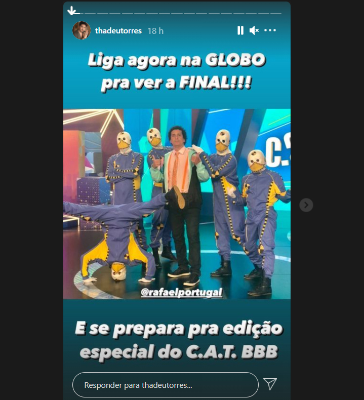 Dummies do BBB21 com Rafael Portugal - Crédito: Reprodução / Instagram