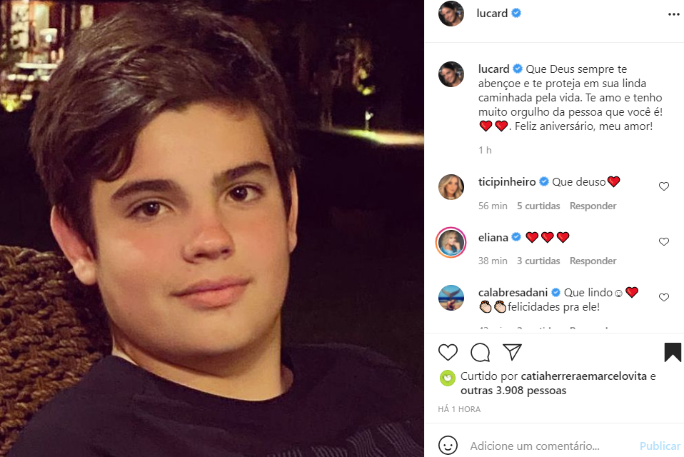 Rodrigo, filho de Faustão e Luciana Cardoso - Crédito: Reprodução / Instagram