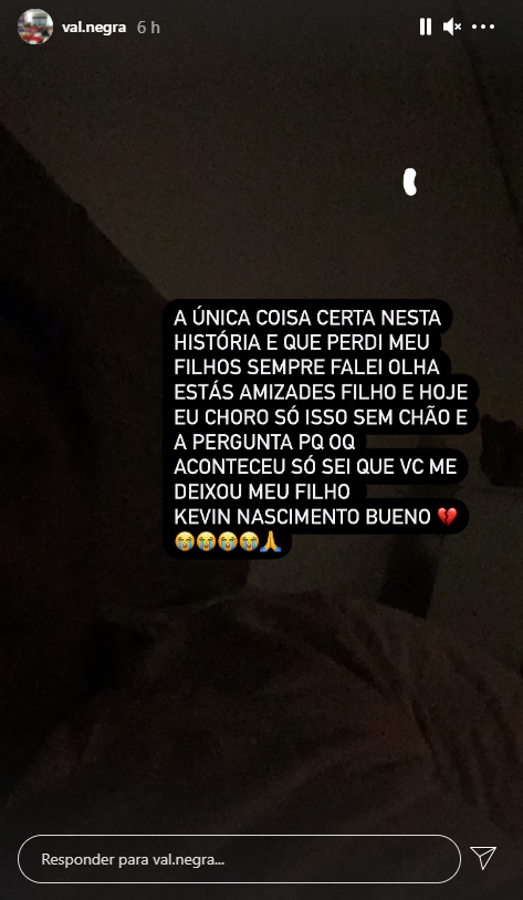 mãe de MC Kevin, faz novo desabafo. Foto: Reprodução/Instagram