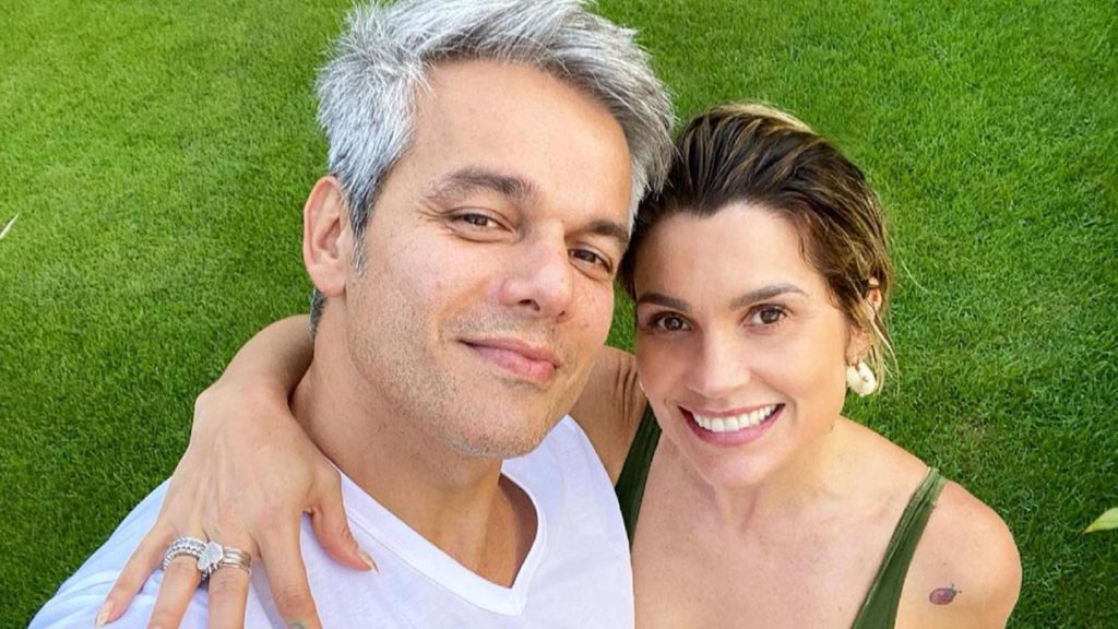 Otaviano Costa e Flávia Alessandra - Crédito: Reprodução / Instagram