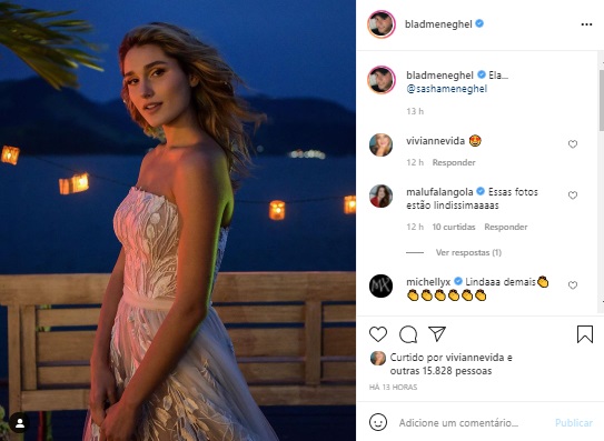 Sasha Meneghel se casa com João Figueiredo e mostra fotos