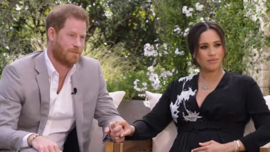 Príncipe Harry e Meghan Markle - Crédito: Reprodução / CBS