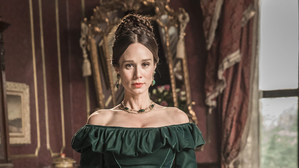 Mariana Ximenes na novela Nos Tempos do Imperador - Crédito: Globo / João Miguel Junior