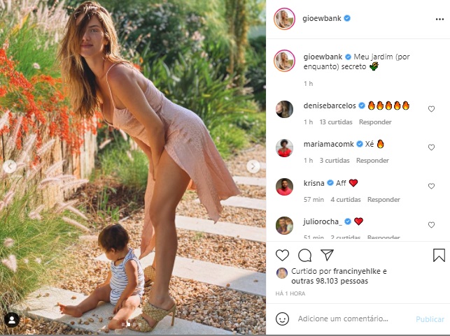 Giovanna Ewbank surge em nova foto com Zyan