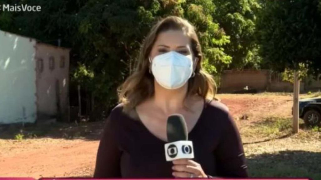 Giovanna Dourado, repórter da Globo - Crédito: Reprodução / Globo