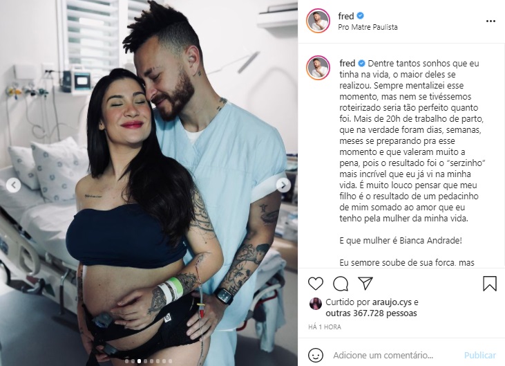 Bianca Andrade e Fred