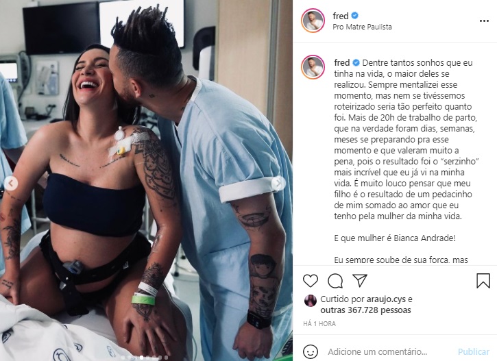 Bianca Andrade e Fred