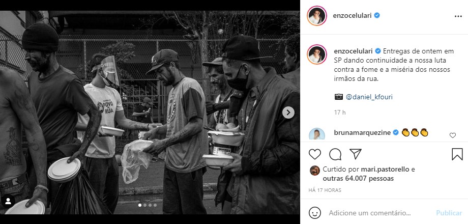 Like de Bruna - Crédito: Reprodução/ Instagram