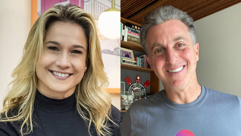 Fernanda Gentil e Luciano Huck assumem os domingos da Globo - Crédito: Globo