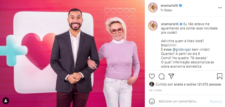 Globo anuncia data de estreia do quadro de Gilberto Nogueira no 'Mais Você'