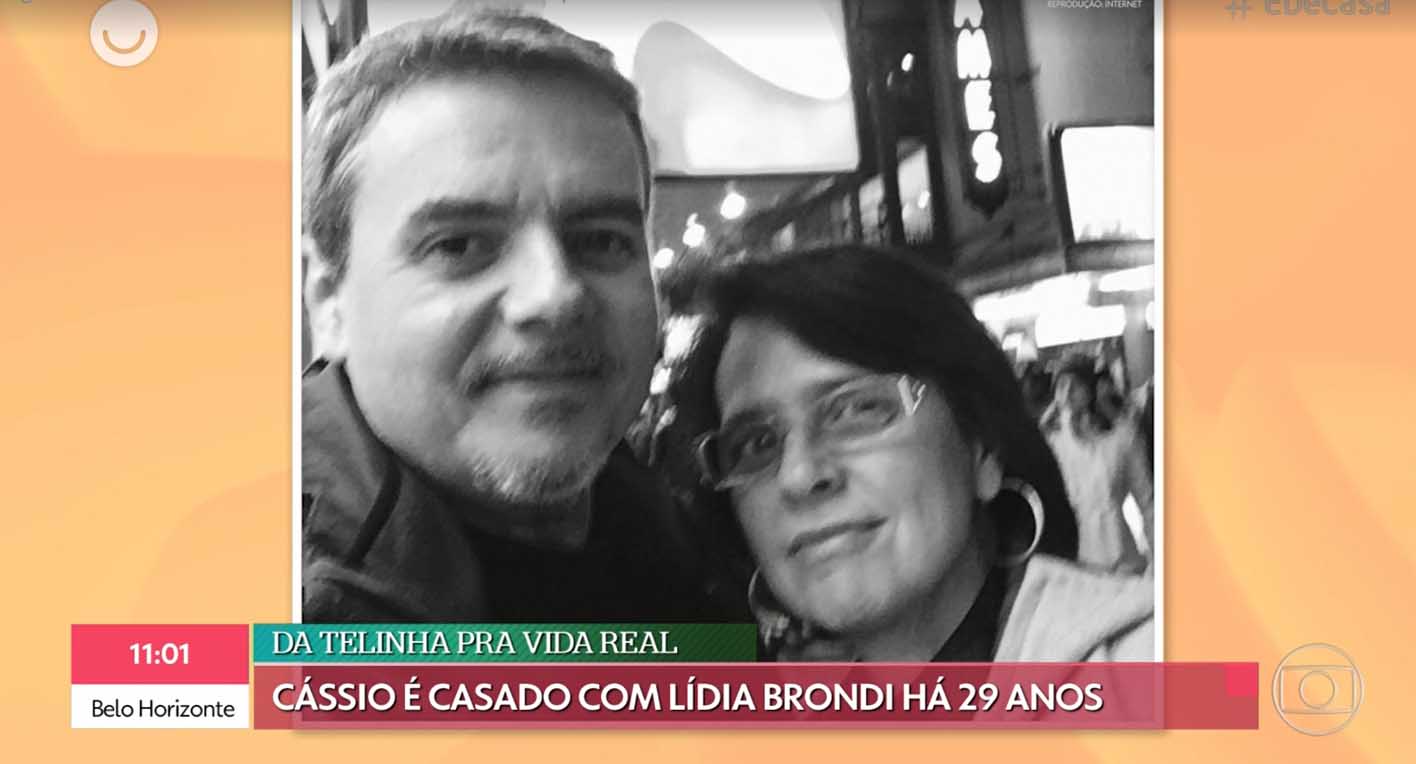 Cassio Gabus Mendes e Lídia Brondi - Crédito: Reprodução / Globo