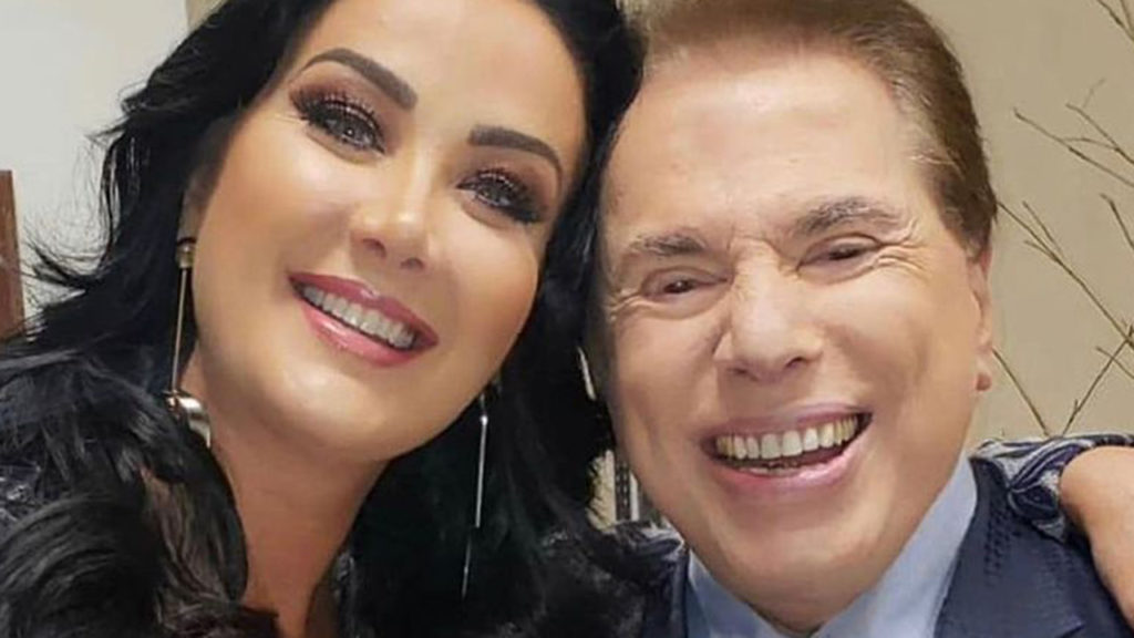 Helen Ganzarolli e Silvio Santos - Crédito: Reprodução / Instagram