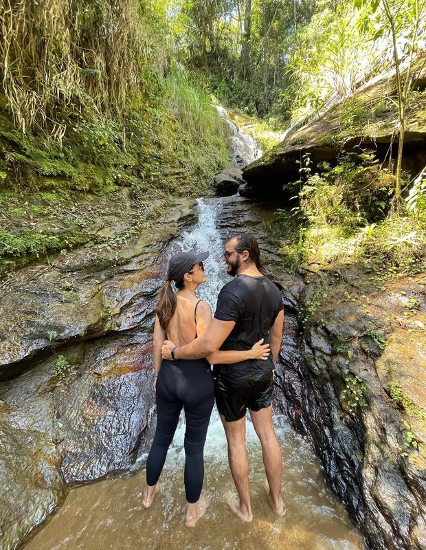 Fátima Bernardes e Túlio Gadelha - Crédito: Reprodução / Instagram