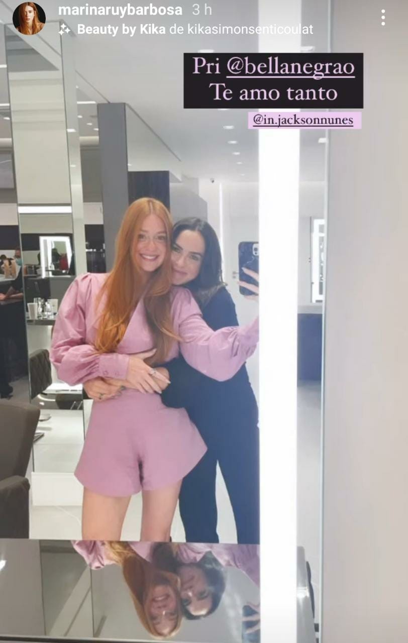 Marina Ruy Barbosa e Isabella Negrão (Foto: Reprodução/Instagram)