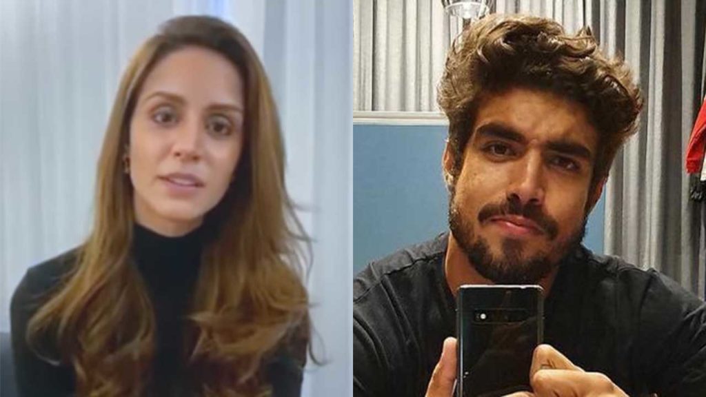 Larissa Bonesi e Caio Castro - Crédito: Reprodução / Leo Dias e Instagram