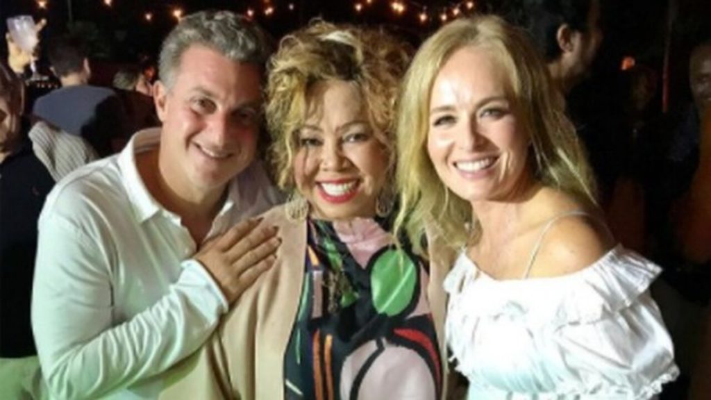 Luciano Huck, Alcione e Angélica