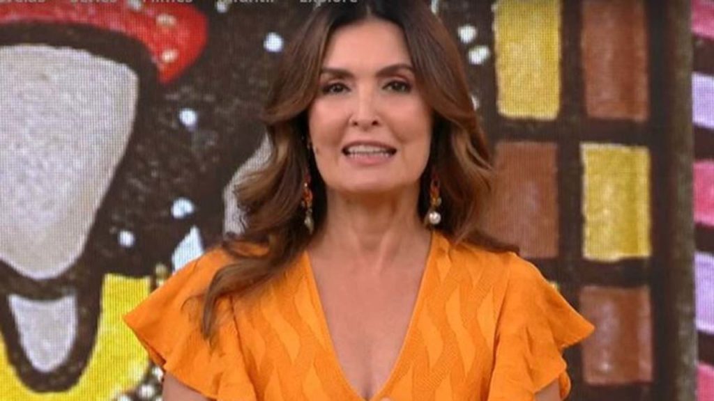 Fátima Bernardes no programa Encontro - Crédito: Reprodução / Instagram