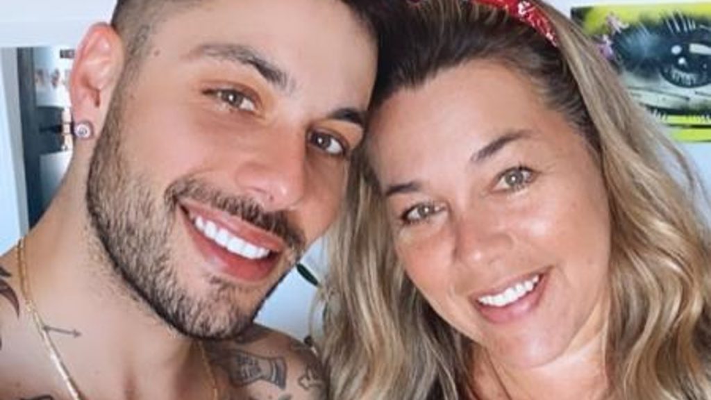 Gui Araujo e a mãe, Rosana Cagnoto,