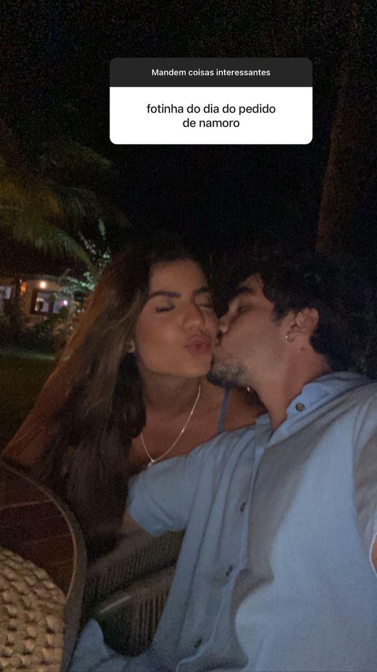 Hariany Almeida surge em foto rara com o novo namorado 