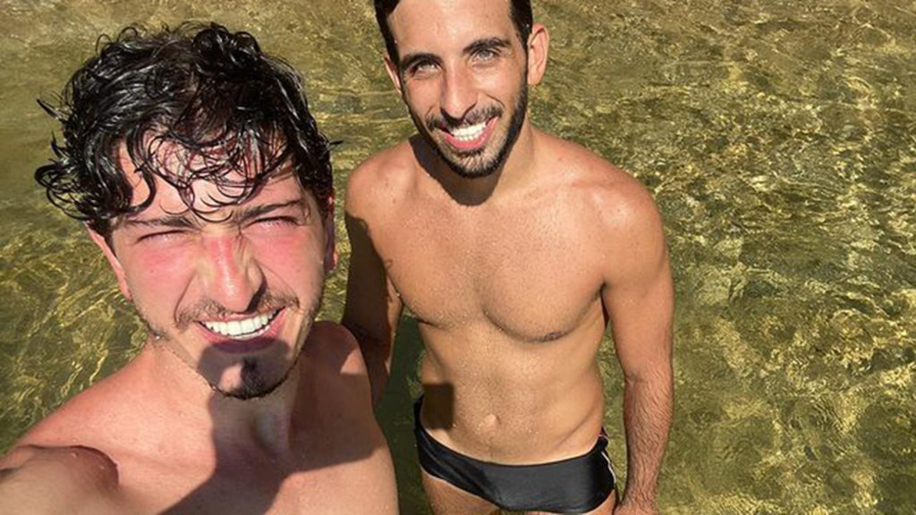 Johnny Massaro e João Pedro Accioly - Crédito: Reprodução / Instagram