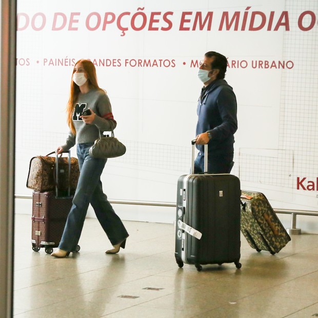 Marina Ruy Barbosa e Guilherme Mussi - Crédito: Lucas Ramos / AgNews