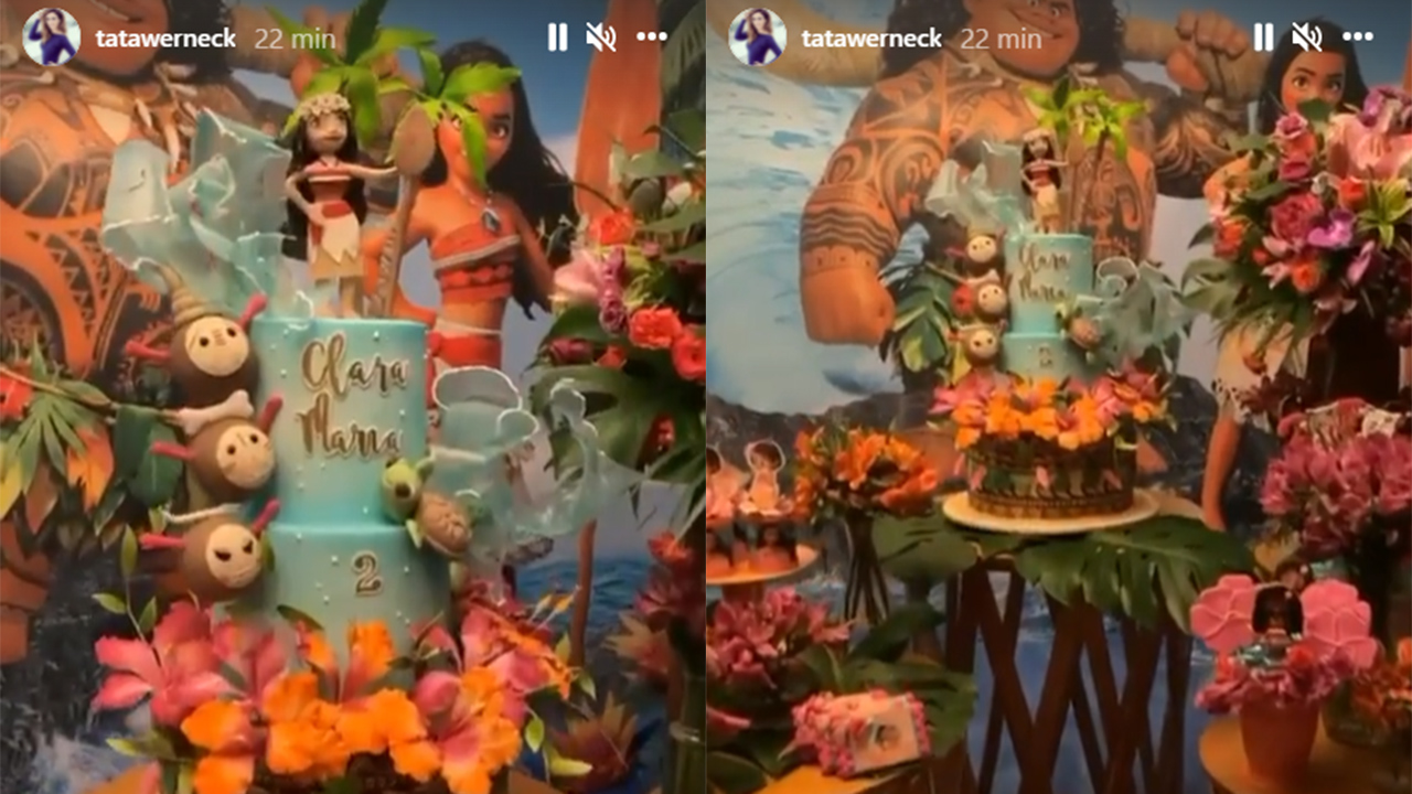 Tata Werneck mostra a festa de aniversário da filha - Crédito: Reprodução / Instagram