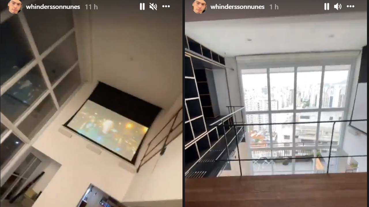 Whindersson Nunes mostra detalhes do seu apartamento duplex - Crédito: Reprodução / Instagram