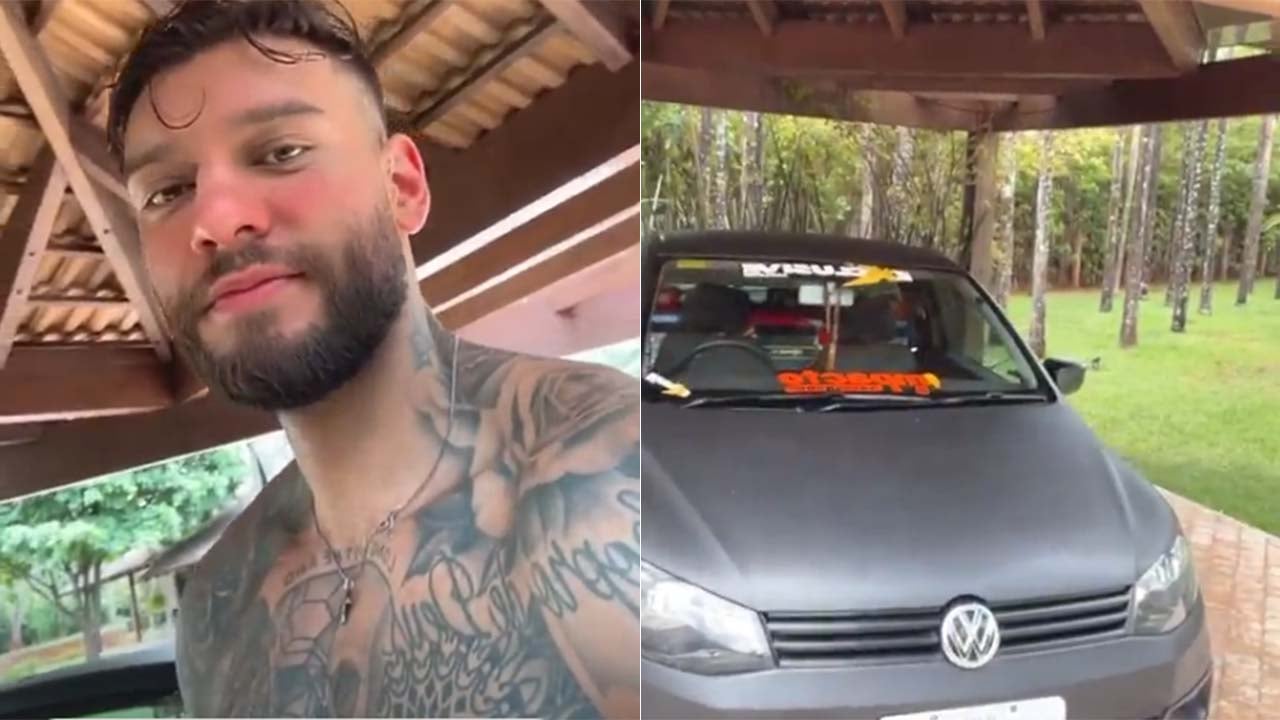 Lucas Lucco revela que ficou com carro que era de Marília Mendonça - Crédito: Reprodução / Instagram