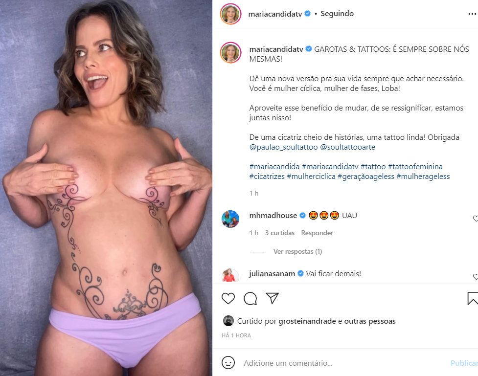 Maria Cândida - Crédito: Reprodução / Instagram