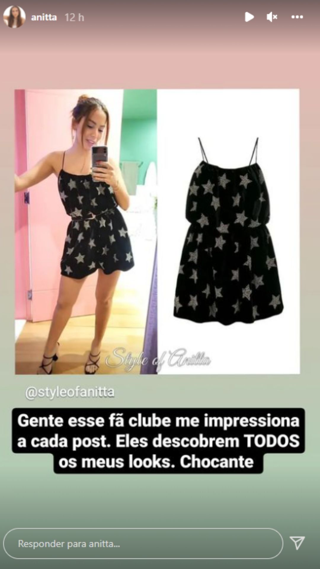 Anitta com look de grife. Foto: Reprodução/Instagram