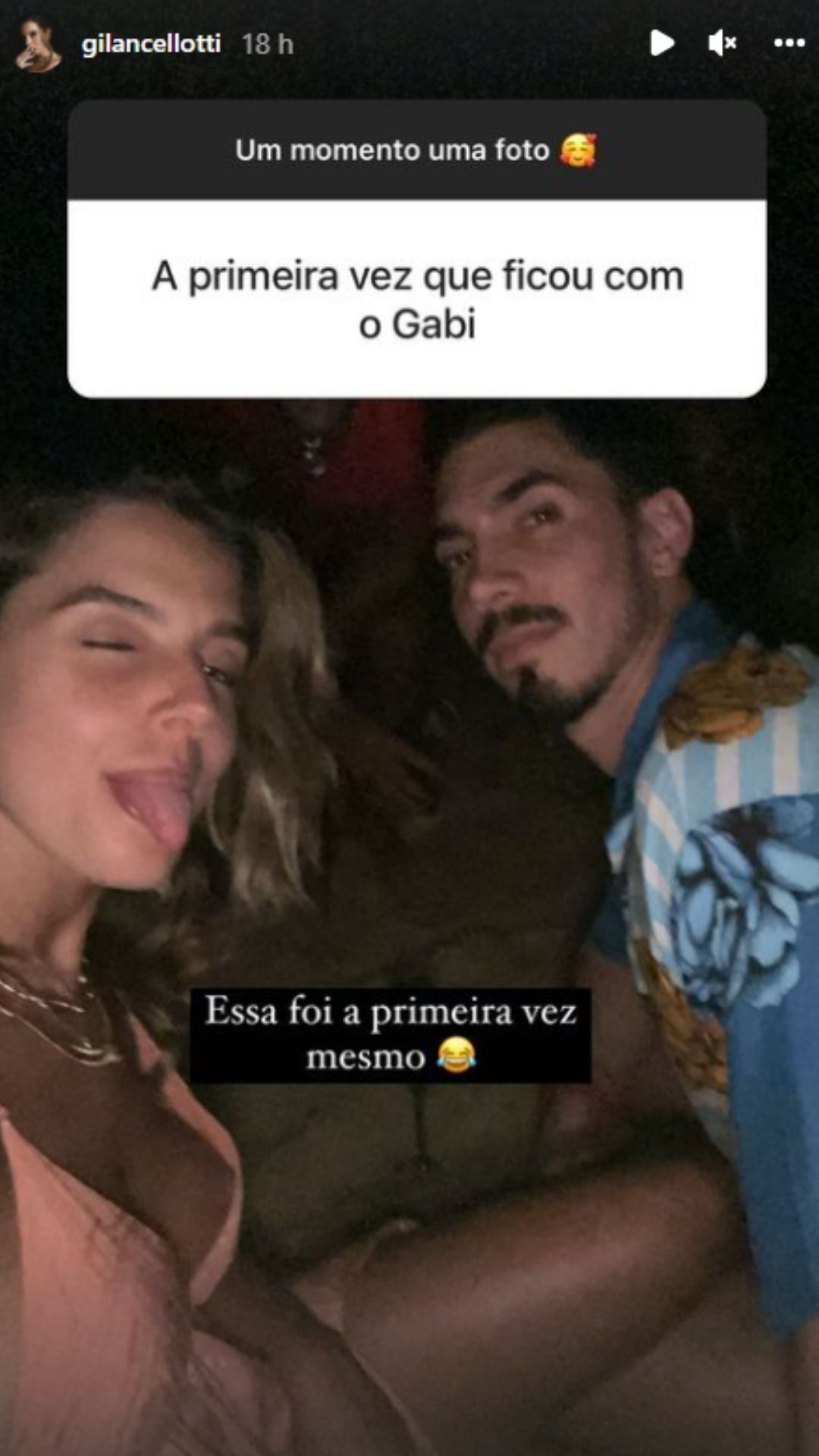 Giovanna Lancellotti e Gabriel David. Foto: Reprodução/Instagram